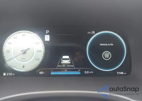 2025 Hyundai Palisade Calligraphy Night Edition из США, поврежденный, VIN KM8R7DGE5SU822439